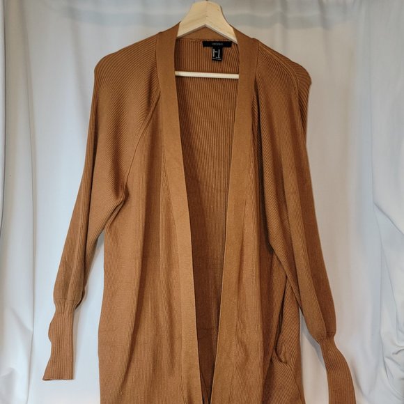 Forever 21 Sweaters - Forever 21 Seamed Cardigan - Gold - Size Medium - Like New sweater